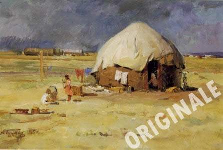 Poster del film aleksandr gulyaev - nomad's tent virgin lands in vendita